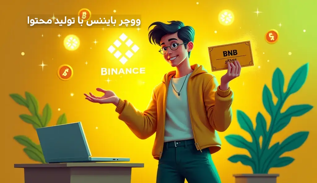 کسب درآمد از بایننس اسکوئر - ووچر بایننس